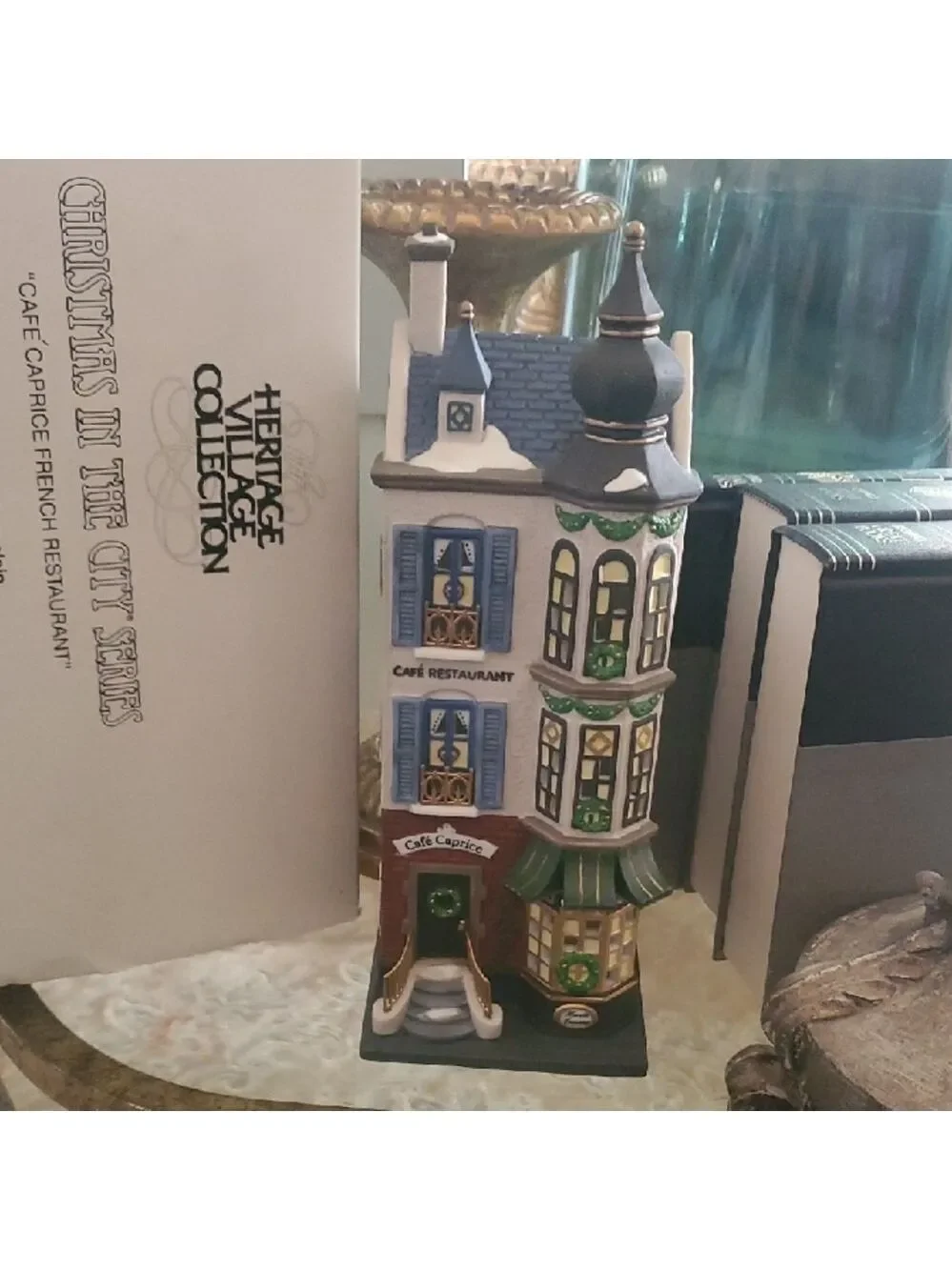 Heritage Village Collection Café Caprice French Restaurant Building Dept 56